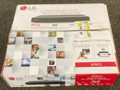 LG BPM25 Wired Streaming Blu-ray Disc/ DVD Player