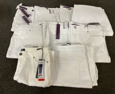 Assorted White Pants - Various Sizes