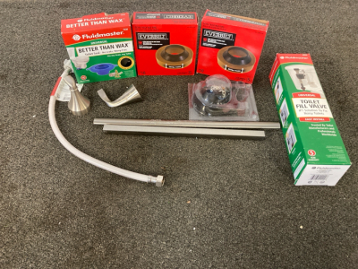 Assorted Toilet Accessories