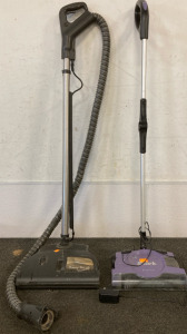 Shark 2 Speed Control Purple Vaccum & Power Nozzle Black Vacuum