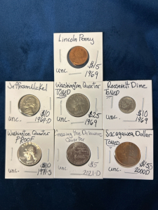 Various Vintage Coins