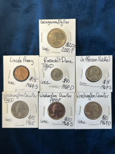 Various Vintage Coins