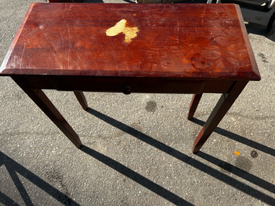 Side Table With Drawers