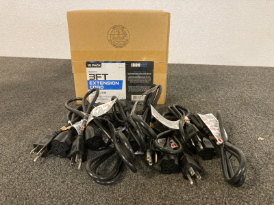 (19) 3ft Extension Cords