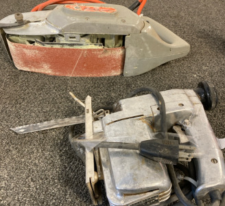 Black And Decor Rockwell Belt Sander, & Craftsman Electric Saw