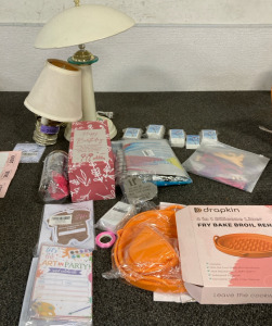 Party Supplies, Lamps, & Silicone Cooking Liner