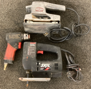 3.2 Amp Jigsaw, Orbital Sander, & Air Sander