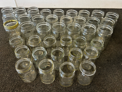 Canning Jars Two Sizes