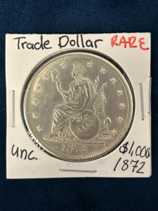 1872 Liberty Trade Dollar