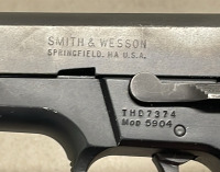 Smith & Wesson 5904 Model 9mm Caliber, Semi Automatic Pistol - 6