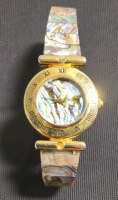 Express LA Albalone Shell Quartz Watch - 2