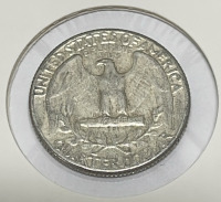 1964 90% Silver Washington Quarter (Carded) - 2