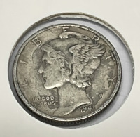1941 Mercury Dime (Carded) - 2