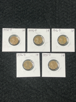 (10) Pennies 1944-1956 - 3