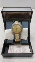 (2) Collectible Timepieces - Timex Automatic Watch (1) Omega Watch Box