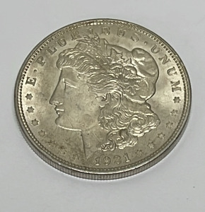 1921 Morgan Silver Dollar (Verified)