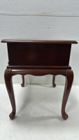Vintage 1991 Bombay Co. Solid Wood End Table - 4