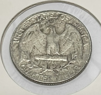 1964 90% Silver Washington Quarter (Carded) - 3
