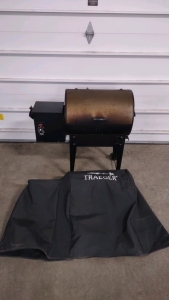 Treager Tailgater Grill w/ Grill Cover