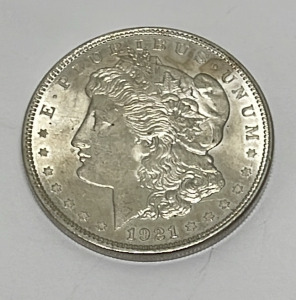 1921 Morgan Silver Dollar (Verified)