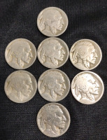 (20) Buffalo Nickels-Faded Dates-(1) is 1930 - 4