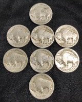 (20) Buffalo Nickels-Faded Dates-(1) is 1930 - 5