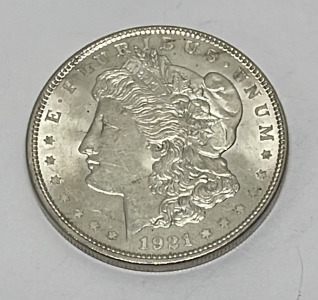 1921 Morgan Silver Dollar (Verified)