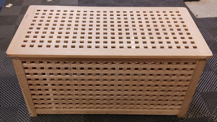 (1) IKEA HOL Storage Bench - 38½"x19½"x19⅝" - 19289 [2000]