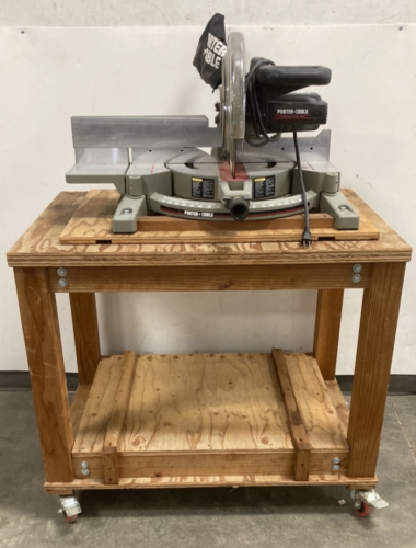 Porter Cable 12 Compound Miter Saw on Stand