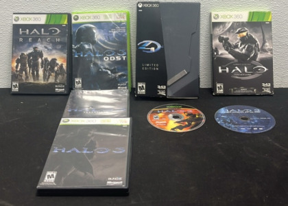 (8) Xbox Halo Games