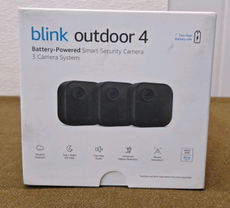 (1) Blink Outdoor-4 / 3-Camera System