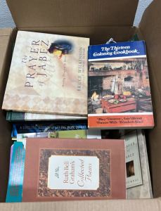 (1) Box of Assorted Books