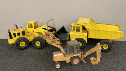 (3) Vintage Tonka Trucks