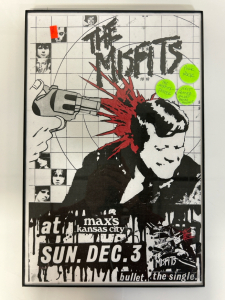The Misfits Framed Poster- Bullet Record Release