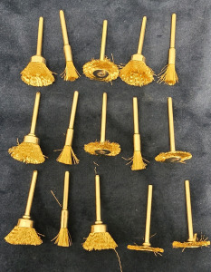 (15) Wire Dremel Brushes
