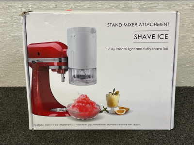 Shave Ice Stand Mixer Attachment