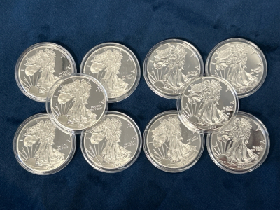 (10) Commemorative Liberty Coins (2023/2024)
