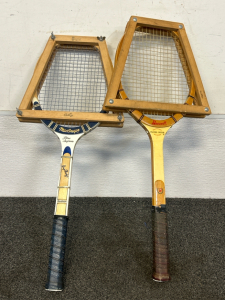 Pair Of Vintage Rackets