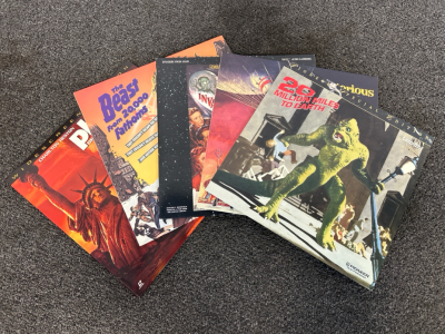 Collectible Laser Discs: 20 Million Miles To Earth, Planet Of The Apes, Mysterious Island, Invaders From Mars, and The Beast From 20,000 Fathoms