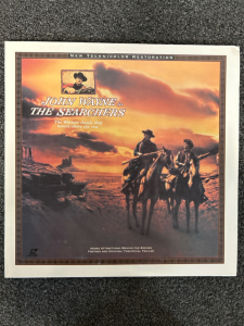 (2) John Wayne Laser Discs: Red River and The Searchers