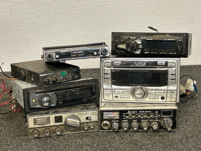 Vintage CB Radios and Car Stereos