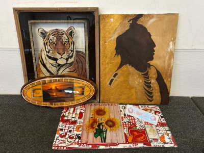 Wall Art, Tin Sign, Placemats and More