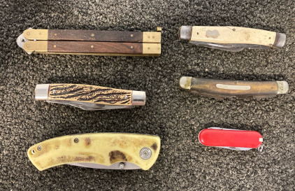 Various Pocket Knives