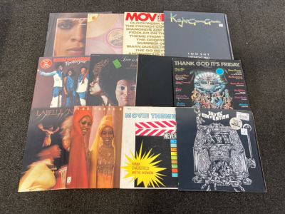 Assorted Vinyl Records