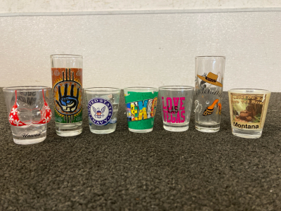 Assorted Shot Glasses