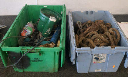 Rope and Pulley's, Tools and, More
