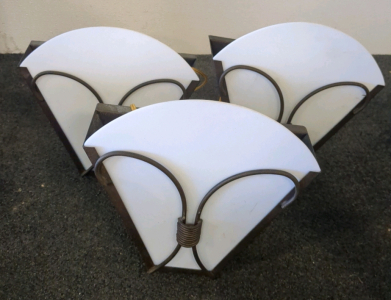 Wall Lights Set of 3