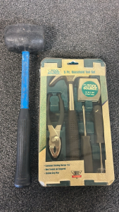5PC. Household Tool Set, And Sludge Hammer