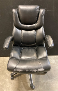 Black Leather Office Chair