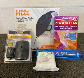 Water Filter Pitcher, Remote Control Switch, & More